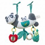 Pandantiv senzorial Bocioland Panda Bear, pentru cărucior și patut