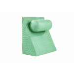 Perna Somnart Relax TV ortopedica pentru citit, antireflux, cu husa detasabila, rezistenta la spalari multiple, vernil 60 x 68 x 30 cm