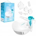 Aparat de aerosoli Vitammy eNEB, nebulizator cu compresor, 3 moduri de nebulizare, 3 măști, piesa bucală, furtun de 1.6 m, 5 filtre aer și oprire automata