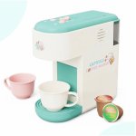 Aparat de cafea cu rezervor de apa funcțional pentru copii Malplay, capsule incluse, efecte sonore și luminoase