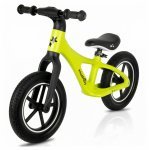 Bicicleta fara pedale pentru copii Malplay Lemon, cu saua reglabila, roti 12 inch din PU,  55 x 89 x 42 cm