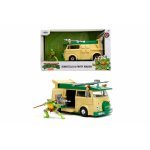 Set figurina metalica Donatello și vagonul de petrecere Jada Testoaselor Ninja scară 1:24