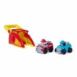Set figurina și vehicul cu lansator Patrula cățelușilor