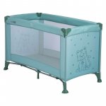 Patut pliabil pentru copii FreeON Nap Green cu un nivel 120x60 cm