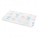 Perna clasica de dormit Bocioland pentru bebelusi si copii din bambus 30x40 cm Bellflowers