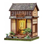 Puzzle 3D Minicasuta de papusi DIY Kirishima Cha-an Cutebee 145 piese