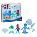 Set 2 figurine Spidey și Hydro Man cu accesorii Spidey și prietenii lui uimitori Marvel Water Webs