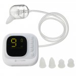 Aspirator nazal electric KidsCare, 9 trepte absorbtie, 4 varfuri, melodii pentru copii, lumina de veghe, acumulator inclus
