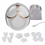 Pompa de san electrica Kinderkraft Mamaflow Golden