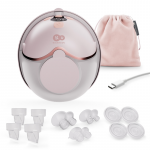 Pompa de san electrica Kinderkraft Mamaflow Pink