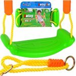 Leagăn pentru copii Malplay Green Kingsport, din plastic, dimensiune 41 x 17.5 x 11 cm