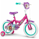 Bicicleta pentru copii 4-6 ani Huffy Gabbys Dollhouse 14 inch cu roti ajutatoare