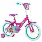 Bicicleta pentru copii 4-6 ani Huffy Gabbys Dollhouse 16 inch cu roti ajutatoare