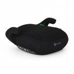 Inaltator auto pentru copii Petite&Mars Zuno Negru i-Size, 125-150 cm, 22-36 kg, forma ergonomica, husa detasabila