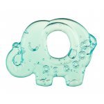 Jucarie dentitie refrigeranta cu apa Akuku Elefantel, proeminente pentru masarea gingiilor, forma ergonomica, materiale sigure