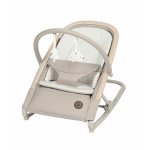 Leagan Maxi-Cosi Kori Classic Beige pliabil, arcada cu jucarii, greutate admisa 15 kg