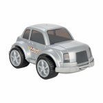 Mașinuță interactiva pentru copii Pilsan cu mecanism Pull-Back 4x4 Color Silver