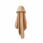 Prosop de baie cu gluga pentru copii 90x80 cm din bumbac Twindeco Maro