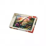 Puzzle 100 piese Trefl World of dinosaurs