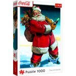 Puzzle 1000 piese Trefl Santa in the snow