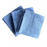 Set 3 prosopele din frotir 30x30 cm Twindeco Albastru