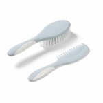 Set perie si pieptan pentru copii Babyono Alb