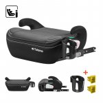 Inaltator auto copii I-Size cu isofix Tulano Avignon Cabby 30 Grey 125-150 cm,suport pahar inclus,husa din material ultra soft,omologat R129