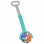 Jucărie de impins cu zornaitoare Pilsan Rattle Blue/Orange