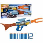 Blaster Elite Star Wars Mandalorian și grogu 8 in 1 Nerf
