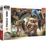 Puzzle 1000 piese Trefl Star Wars Călătoria lui Grogu