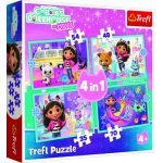 Puzzle 35, 48, 54, 70 piese Trefl Gabbys great adventure
