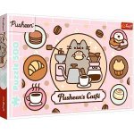 Puzzle 500 piese Trefl Pusheen in a coffee shop