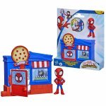 Mini set pizzeria cu figurina și accesorii Spidey și prietenii lui uimitori Marvel