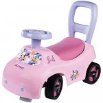 Mașinuță Smoby auto Minnie cu spațiu pentru depozitare, claxon, greutate admisa 50 kg