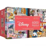 Puzzle 6000 piese Trefl Marea carte a lui Disney, poster inclus