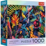 Puzzle 1000 piese Trefl Colecția SUA in jungla, poster inclus