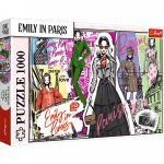 Puzzle 1000 piese Trefl 1000 Emily la Paris, inspirație in moda