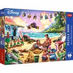 Puzzle 1000 piese Trefl Premium Plus Disney Lilo și Stitch Petrecere pe plajă