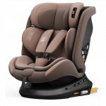 Scaun auto Buf Boof P100 Coffee, i-size R129, rotativ 360, isofix, 40-150 cm, 0-36 kg