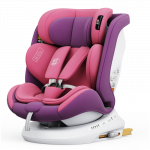 Scaun auto Buf Boof P100 UnicornPink, i-size R129, rotativ 360, isofix, 40-150 cm, 0-36 kg