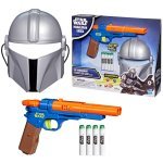 Set blaster și mască Mandalorianul cu lumini și sunete Star Wars Mandalorianul și Grogu